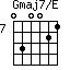 Gmaj7/E=030021_7