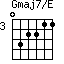 Gmaj7/E=032211_3
