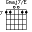 Gmaj7/E=110011_7