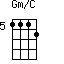 Gm/C=1112_5