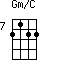 Gm/C=2122_7