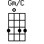 Gm/C=3033_1