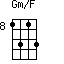 Gm/F=1313_8