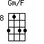 Gm/F=3133_8