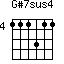 G#7sus4=111311_4