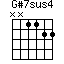 G#7sus4=NN1122_1