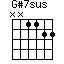 G#7sus=NN1122_1