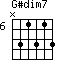 G#dim7=N31313_6
