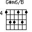 G#m6/B=133131_4