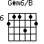 G#m6/B=211312_6
