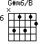 G#m6/B=N31312_6