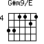 G#m9/E=331121_4