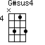 G#sus4=N313_4