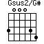 Gsus2/G#=300034_1