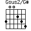 Gsus2/G#=300234_1