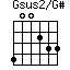 Gsus2/G#=400233_1
