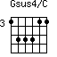 Gsus4/C=133311_3