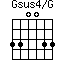 Gsus4/G=330033_1