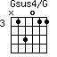 Gsus4/G=N13011_3