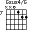 Gsus4/G=NN0122_7