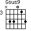 Gsus9=N33013_3