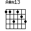 A#m13