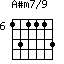 A#m7/9
