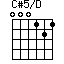 C#5/D