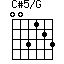 click for variations C#5/G