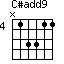C#(add9)=N13311_4