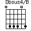 Dbsus4/B