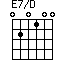 E7/D