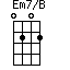 Em7/B