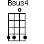 Bsus4