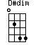D#dim