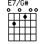 E7/G#