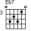 click for variations Eb7