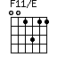 F11/E