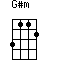 click for variations G#m