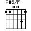 A#6/F