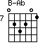 click for variations B-Ab