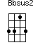 Bbsus2