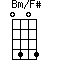 Bm/F#