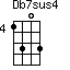 Db7sus4