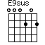 E9sus