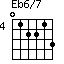 Eb6/7