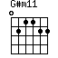 G#m11