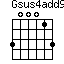 Gsus4add9