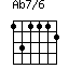 click for variations Ab7/6