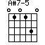 A#7-5